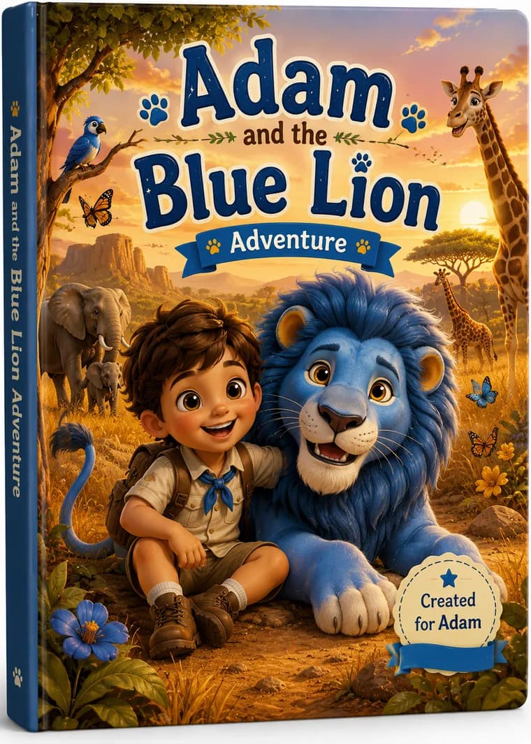 Adam safari story cover