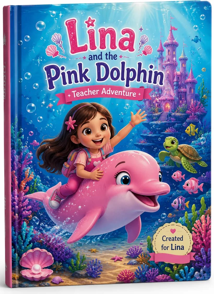 Personalized ocean story cover